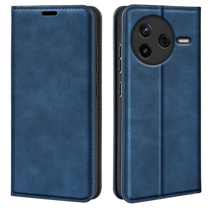 Retro-skin Magnetic Suction Leather Phone Case, For Xiaomi Redmi Note 13 5G, For Xiaomi Redmi 13C, For Xiaomi Redmi Note 13 Pro+, For Xiaomi Redmi Note 13 Pro 5G, For Xiaomi Redmi K70, For Xiaomi 13T, For Redmi Note 17 Pro Max 5G Global 163mm          ...