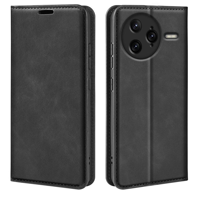 Retro-skin Magnetic Suction Leather Phone Case, For Xiaomi Redmi Note 13 5G, For Xiaomi Redmi 13C, For Xiaomi Redmi Note 13 Pro+, For Xiaomi Redmi Note 13 Pro 5G, For Xiaomi Redmi K70, For Xiaomi 13T, For Redmi Note 17 Pro Max 5G Global 163mm          ...