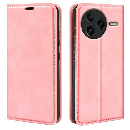 Retro-skin Magnetic Suction Leather Phone Case, For Xiaomi Redmi Note 13 5G, For Xiaomi Redmi 13C, For Xiaomi Redmi Note 13 Pro+, For Xiaomi Redmi Note 13 Pro 5G, For Xiaomi Redmi K70, For Xiaomi 13T, For Redmi Note 17 Pro Max 5G Global 163mm          ...