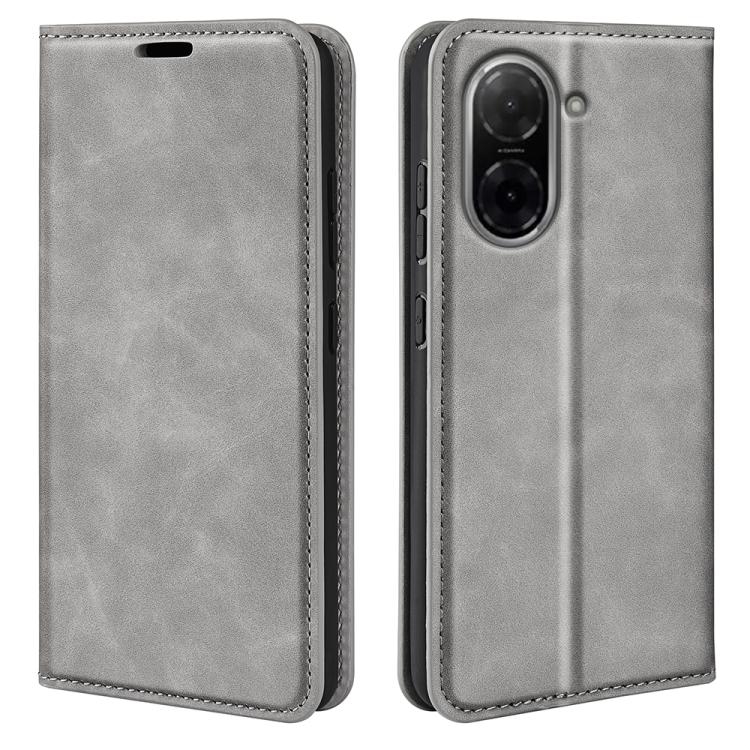 Retro-skin Magnetic Suction Leather Phone Case