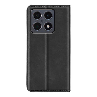 Retro-skin Magnetic Suction Leather Phone Case