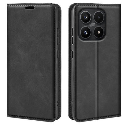Retro-skin Magnetic Suction Leather Phone Case, For Redmi A7 Pro 171mm / Poco C85x 5G, For Xiaomi 17T, For Redmi Turbo 5 Max / Poco X8 Pro Max, For Redmi Turbo 5 5G / Poco X8 Pro 5G, For Redmi Note 15 Pro+ Global 163.3mm                                ...