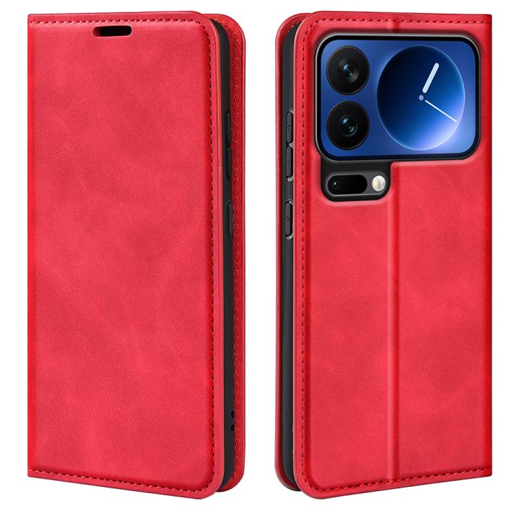 Retro-skin Magnetic Suction Leather Phone Case, For Redmi A7 Pro 171mm / Poco C85x 5G, For Xiaomi 17T, For Redmi Turbo 5 Max / Poco X8 Pro Max, For Redmi Turbo 5 5G / Poco X8 Pro 5G, For Redmi Note 15 Pro+ Global 163.3mm                                ...