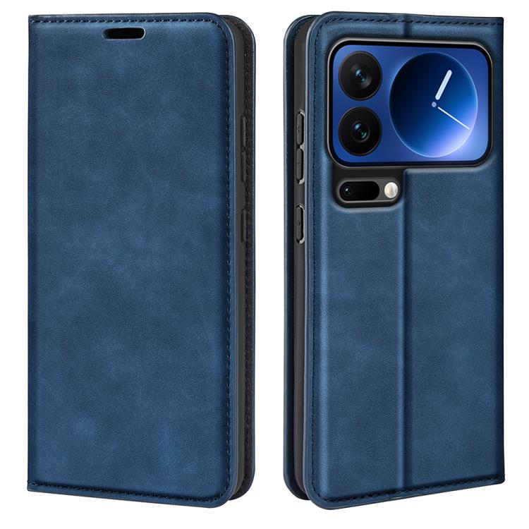 Retro-skin Magnetic Suction Leather Phone Case, For Redmi A7 Pro 171mm / Poco C85x 5G, For Xiaomi 17T, For Redmi Turbo 5 Max / Poco X8 Pro Max, For Redmi Turbo 5 5G / Poco X8 Pro 5G, For Redmi Note 15 Pro+ Global 163.3mm                                ...