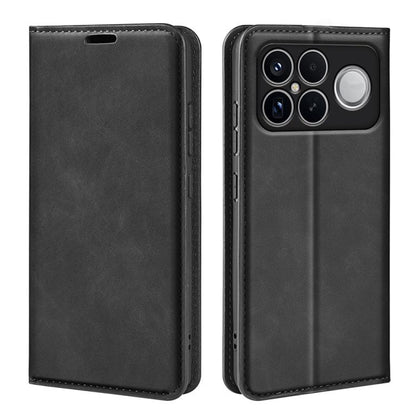 Retro-skin Magnetic Suction Leather Phone Case, For Xiaomi Redmi Note 13 5G, For Xiaomi Redmi 13C, For Xiaomi Redmi Note 13 Pro+, For Xiaomi Redmi Note 13 Pro 5G, For Xiaomi Redmi K70, For Xiaomi 13T, For Redmi Note 17 Pro Max 5G Global 163mm          ...