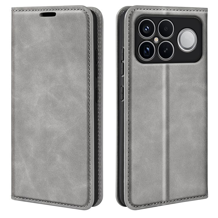 Retro-skin Magnetic Suction Leather Phone Case, For Xiaomi Redmi Note 13 5G, For Xiaomi Redmi 13C, For Xiaomi Redmi Note 13 Pro+, For Xiaomi Redmi Note 13 Pro 5G, For Xiaomi Redmi K70, For Xiaomi 13T, For Redmi Note 17 Pro Max 5G Global 163mm          ...