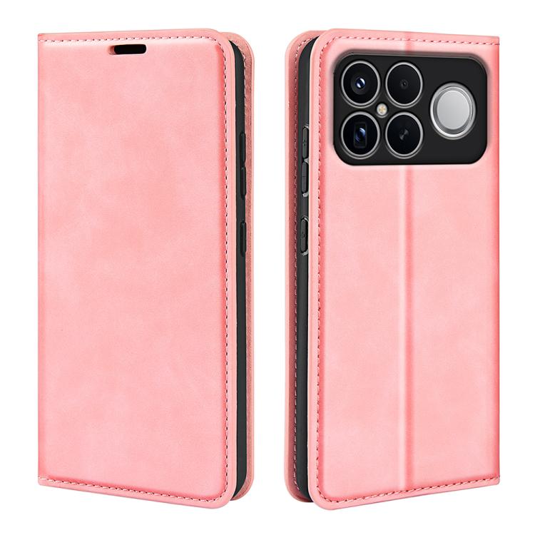 Retro-skin Magnetic Suction Leather Phone Case, For Xiaomi Redmi Note 13 5G, For Xiaomi Redmi 13C, For Xiaomi Redmi Note 13 Pro+, For Xiaomi Redmi Note 13 Pro 5G, For Xiaomi Redmi K70, For Xiaomi 13T, For Redmi Note 17 Pro Max 5G Global 163mm          ...