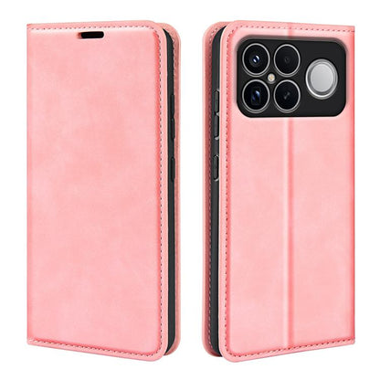 Retro-skin Magnetic Suction Leather Phone Case, For Xiaomi Redmi Note 13 5G, For Xiaomi Redmi 13C, For Xiaomi Redmi Note 13 Pro+, For Xiaomi Redmi Note 13 Pro 5G, For Xiaomi Redmi K70, For Xiaomi 13T, For Redmi Note 17 Pro Max 5G Global 163mm          ...