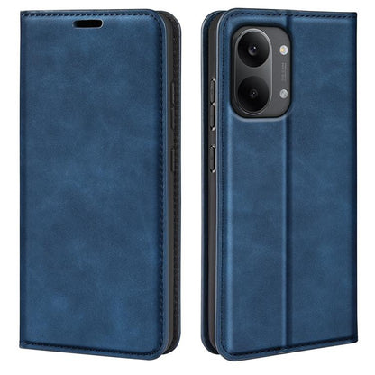 Retro-skin Magnetic Suction Leather Phone Case, For Xiaomi Redmi Note 13 5G, For Xiaomi Redmi 13C, For Xiaomi Redmi Note 13 Pro+, For Xiaomi Redmi Note 13 Pro 5G, For Xiaomi Redmi K70, For Xiaomi 13T, For Redmi Note 17 Pro Max 5G Global 163mm          ...