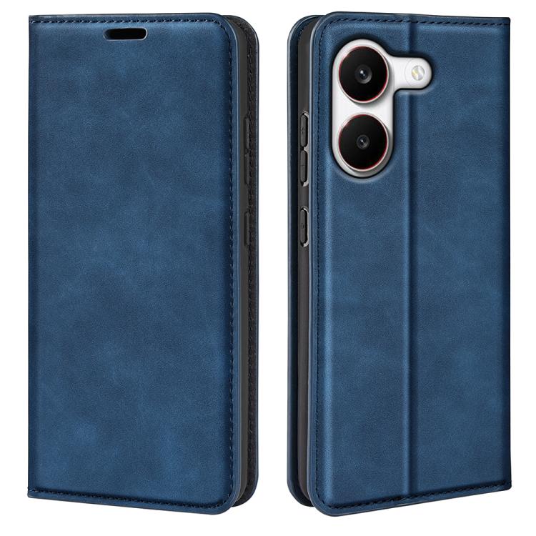 Retro-skin Magnetic Suction Leather Phone Case, For Xiaomi Redmi Note 13 5G, For Xiaomi Redmi 13C, For Xiaomi Redmi Note 13 Pro+, For Xiaomi Redmi Note 13 Pro 5G, For Xiaomi Redmi K70, For Xiaomi 13T, For Redmi Note 17 Pro Max 5G Global 163mm          ...