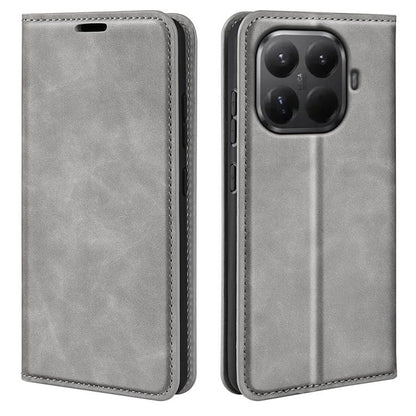 Retro-skin Magnetic Suction Leather Phone Case, For Redmi A7 Pro 171mm / Poco C85x 5G, For Xiaomi 17T, For Redmi Turbo 5 Max / Poco X8 Pro Max, For Redmi Turbo 5 5G / Poco X8 Pro 5G, For Redmi Note 15 Pro+ Global 163.3mm                                ...