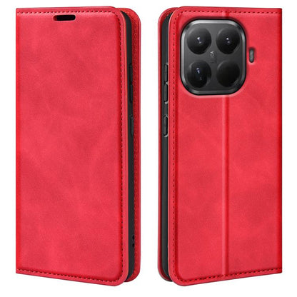 Retro-skin Magnetic Suction Leather Phone Case, For Redmi A7 Pro 171mm / Poco C85x 5G, For Xiaomi 17T, For Redmi Turbo 5 Max / Poco X8 Pro Max, For Redmi Turbo 5 5G / Poco X8 Pro 5G, For Redmi Note 15 Pro+ Global 163.3mm                                ...
