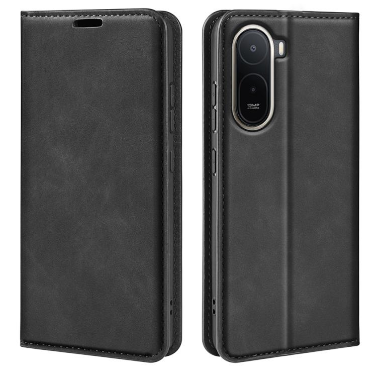 Retro-skin Magnetic Suction Leather Phone Case, For Xiaomi Redmi Note 13 5G, For Xiaomi Redmi 13C, For Xiaomi Redmi Note 13 Pro+, For Xiaomi Redmi Note 13 Pro 5G, For Xiaomi Redmi K70, For Xiaomi 13T, For Redmi Note 17 Pro Max 5G Global 163mm          ...