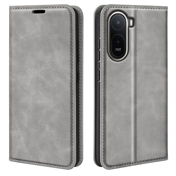 Retro-skin Magnetic Suction Leather Phone Case, For Xiaomi Redmi Note 13 5G, For Xiaomi Redmi 13C, For Xiaomi Redmi Note 13 Pro+, For Xiaomi Redmi Note 13 Pro 5G, For Xiaomi Redmi K70, For Xiaomi 13T, For Redmi Note 17 Pro Max 5G Global 163mm          ...