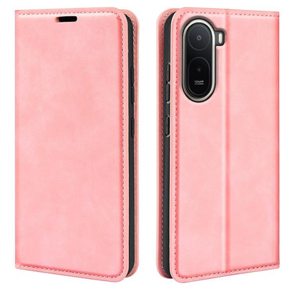 Retro-skin Magnetic Suction Leather Phone Case, For Xiaomi Redmi Note 13 5G, For Xiaomi Redmi 13C, For Xiaomi Redmi Note 13 Pro+, For Xiaomi Redmi Note 13 Pro 5G, For Xiaomi Redmi K70, For Xiaomi 13T, For Redmi Note 17 Pro Max 5G Global 163mm          ...