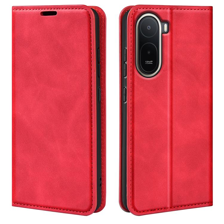 Retro-skin Magnetic Suction Leather Phone Case, For Xiaomi Redmi Note 13 5G, For Xiaomi Redmi 13C, For Xiaomi Redmi Note 13 Pro+, For Xiaomi Redmi Note 13 Pro 5G, For Xiaomi Redmi K70, For Xiaomi 13T, For Redmi Note 17 Pro Max 5G Global 163mm          ...