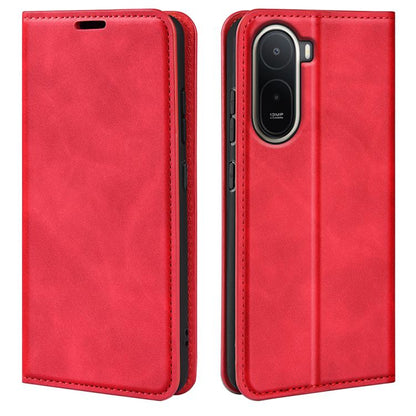 Retro-skin Magnetic Suction Leather Phone Case, For Xiaomi Redmi Note 13 5G, For Xiaomi Redmi 13C, For Xiaomi Redmi Note 13 Pro+, For Xiaomi Redmi Note 13 Pro 5G, For Xiaomi Redmi K70, For Xiaomi 13T, For Redmi Note 17 Pro Max 5G Global 163mm          ...