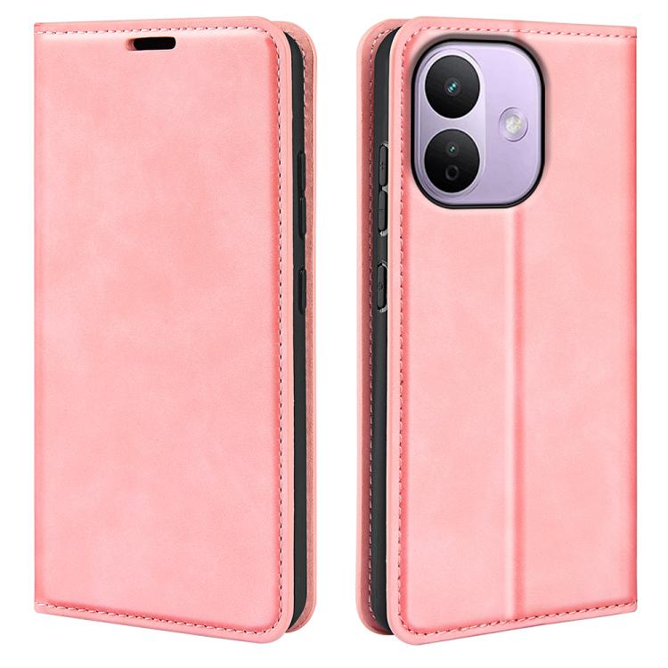 Retro-skin Magnetic Suction Leather Phone Case, For Xiaomi Redmi Note 13 5G, For Xiaomi Redmi 13C, For Xiaomi Redmi Note 13 Pro+, For Xiaomi Redmi Note 13 Pro 5G, For Xiaomi Redmi K70, For Xiaomi 13T, For Redmi Note 17 Pro Max 5G Global 163mm          ...