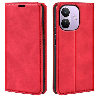 Retro-skin Magnetic Suction Leather Phone Case, For Xiaomi Redmi Note 13 5G, For Xiaomi Redmi 13C, For Xiaomi Redmi Note 13 Pro+, For Xiaomi Redmi Note 13 Pro 5G, For Xiaomi Redmi K70, For Xiaomi 13T, For Redmi Note 17 Pro Max 5G Global 163mm          ...
