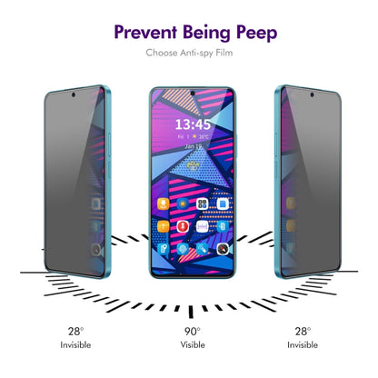 5pcs ENKAY Hat-Prince 28 Degree Anti-peeping Tempered Glass Film, For Huawei nova 12 SE, For Huawei Pura 70, For Huawei nova 12, For Huawei Mate 60, For Huawei nova 11i, For Huawei Enjoy 60, For Huawei nova Y61 4G, For Huawei nova 12s / 12 Lite        ...
