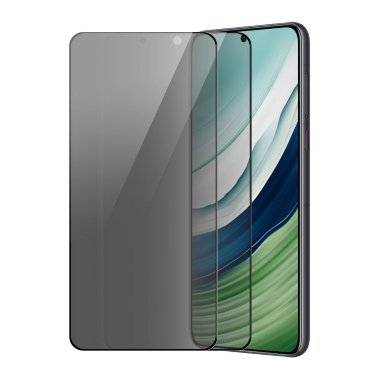 2pcs  ENKAY Hat-Prince 28 Degree Anti-peeping Tempered Glass Film, For Huawei Nova 12 SE, For Huawei Pura 70, For Huawei nova 12, For Huawei Mate 60, For Huawei nova 11i, For Huawei Enjoy 60, For Huawei nova Y61 4G, For Huawei nova 12s / 12 Lite       ...