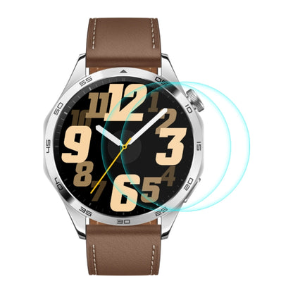 2pcs ENKAY Hat-Prince 0.2mm 9H Tempered Glass Screen Protector Watch Film, For Huawei Watch GT 5 46mm, For Huawei Watch GT 5 41mm, For Huawei Watch GT 4 46mm, For Huawei Watch GT 4 41mm