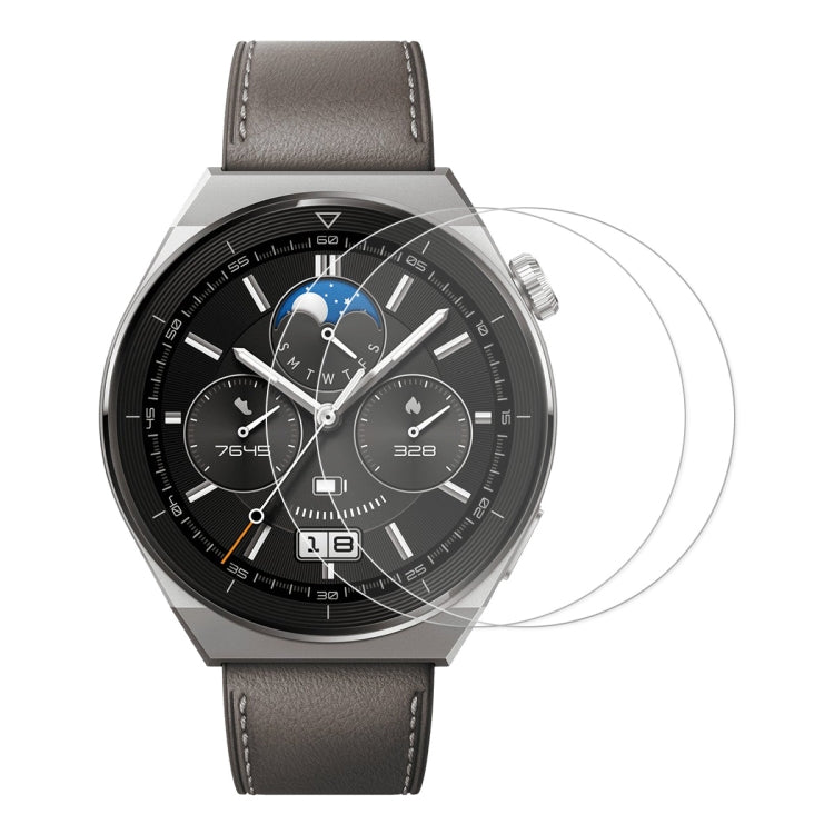 2pcs ENKAY Hat-Prince 0.2mm 9H Tempered Glass Screen Protector Watch Film, For Huawei Watch GT 5 46mm, For Huawei Watch GT 5 41mm, For Huawei Watch GT 4 46mm, For Huawei Watch GT 4 41mm