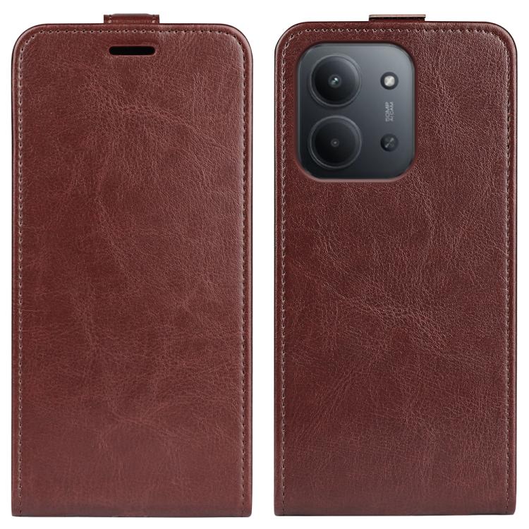 R64 Texture Single Vertical Flip Leather Phone Case, For Xiaomi Redmi 14C 4G, For Xiaomi Redmi K70 Ultra, For Xiaomi Redmi Note 13R, For Xiaomi Redmi Turbo 3, For Xiaomi Redmi A3, For Xiaomi Redmi Note 13 Pro 4G, For Xiaomi Redmi Note 13 4G            ...