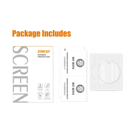 2pcs ENKAY Hat-Prince  9H Rear Camera Lens Tempered Glass Film, For Huawei Mate 60, For Huawei Mate 60 Pro / Mate 60 Pro+