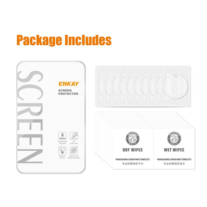 10pcs ENKAY Hat-Prince  9H Rear Camera Lens Tempered Glass Film, For Huawei Mate 60, For Huawei Mate 60 Pro / Mate 60 Pro+