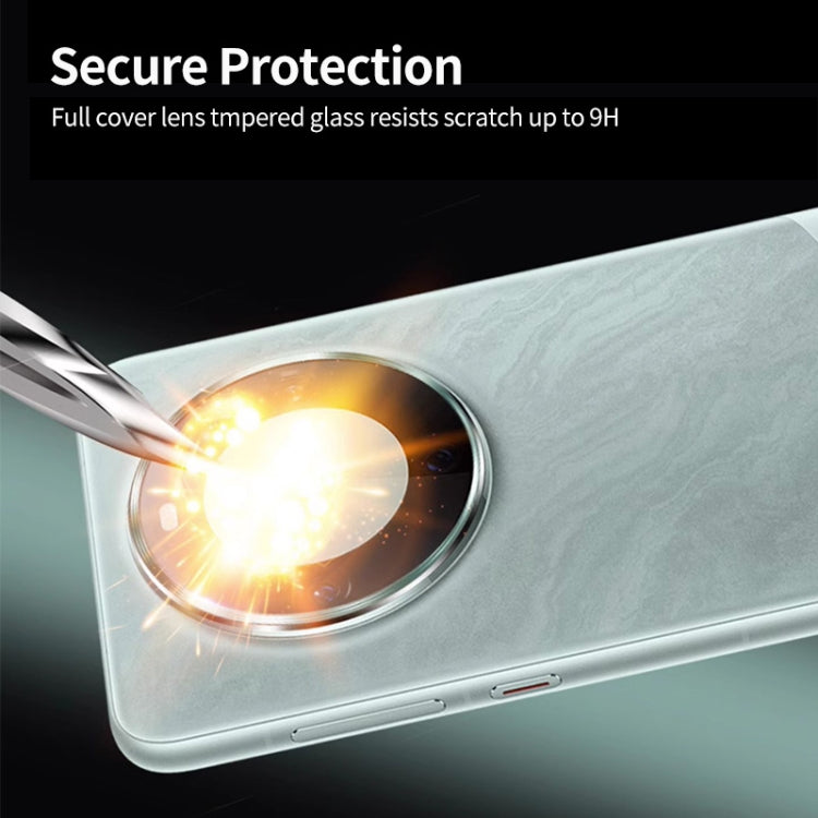 ENKAY Hat-Prince 9H Rear Camera Lens Aluminium Alloy Tempered Glass Full Film, For Huawei Mate 60 Pro / Mate 60 Pro+