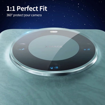 ENKAY Hat-Prince 9H Rear Camera Lens Aluminium Alloy Tempered Glass Full Film, For Huawei Mate 60 Pro / Mate 60 Pro+