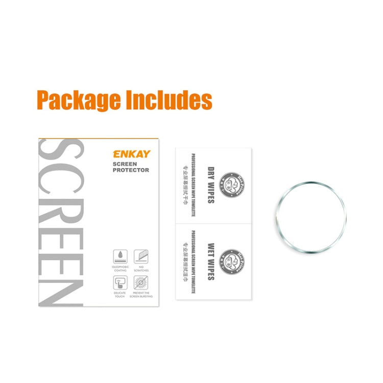 ENKAY Hat-Prince 9H Rear Camera Lens Aluminium Alloy Tempered Glass Full Film, For Huawei Mate 60 Pro / Mate 60 Pro+