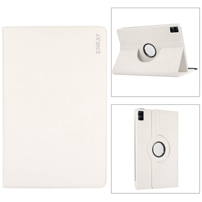 ENKAY Hat-Prince 360 Degree Rotation Litchi Leather Smart Case, For Redmi Pad SE 11.0