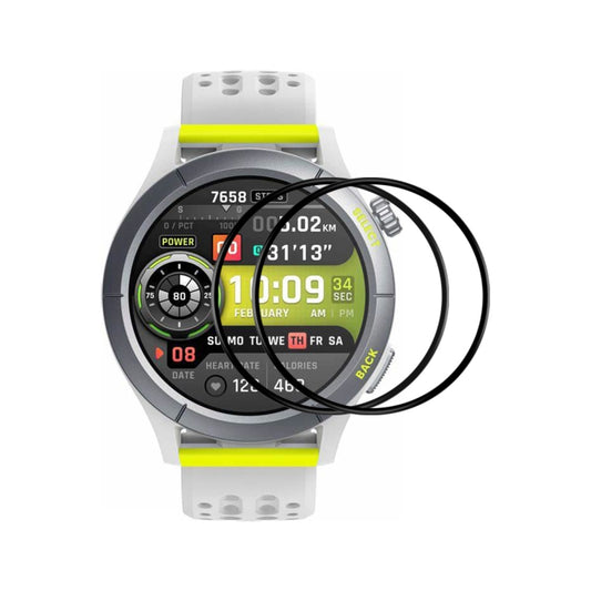2pcs Film d'écran HD ENKAY 3D Full Coverage Soft PC Edge PMMA, Pour Amazfit Cheetah / Cheetah Pro, Pour Amazfit Bip 5 / Bip 5 Pro
