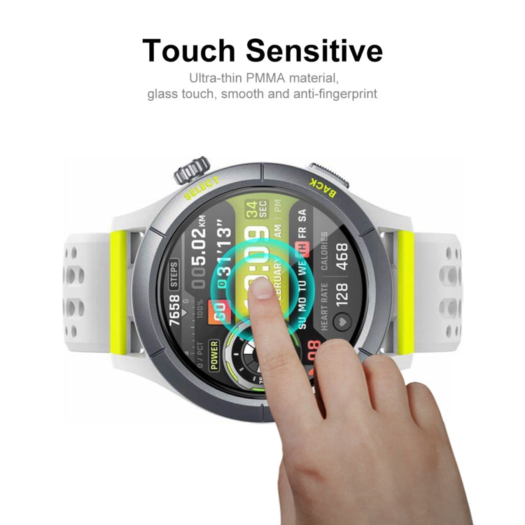 5pcs ENKAY 3D Full Coverage Soft PC Edge PMMA HD Screen Film, For Amazfit Cheetah / Cheetah Pro, For Amazfit Bip 5 / Bip 5 Pro