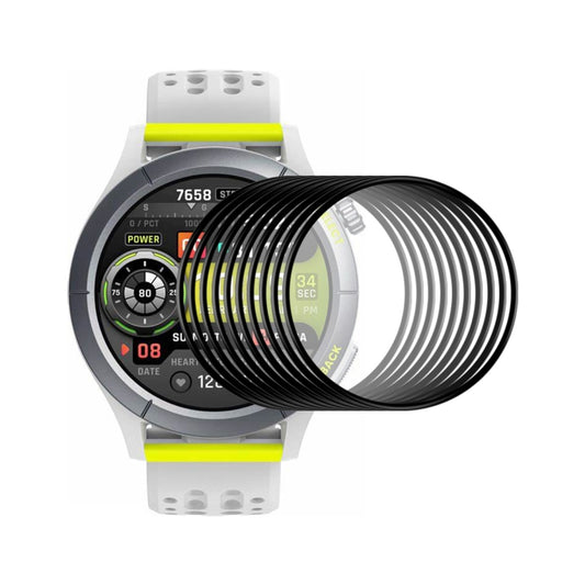 10x Film d'écran HD ENKAY 3D Full Coverage Soft PC Edge PMMA, pour Amazfit Cheetah / Cheetah Pro, pour Amazfit Bip 5 / Bip 5 Pro