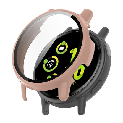 ENKAY Hat-Prince Full Coverage Tempered Glass Film Integrated PC Watch Cover, For Garmin Venu X1, For Garmin Active 5, For Garmin Venu 3S, For Garmin Venu 3