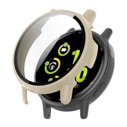 ENKAY Hat-Prince Full Coverage Tempered Glass Film Integrated PC Watch Cover, For Garmin Venu X1, For Garmin Active 5, For Garmin Venu 3S, For Garmin Venu 3