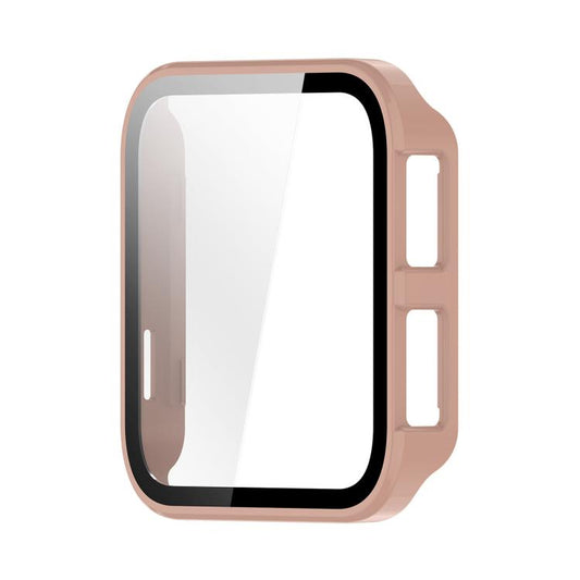 ENKAY Hat-Prince Full Coverage Tempered Glass Film Integrated PC Watch Cover, For Garmin Venu X1, For Garmin Active 5, For Garmin Venu 3S, For Garmin Venu 3