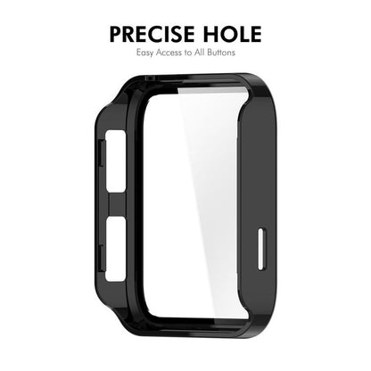 ENKAY Hat-Prince Full Coverage Tempered Glass Film Integrated PC Watch Cover, For Garmin Venu X1, For Garmin Active 5, For Garmin Venu 3S, For Garmin Venu 3