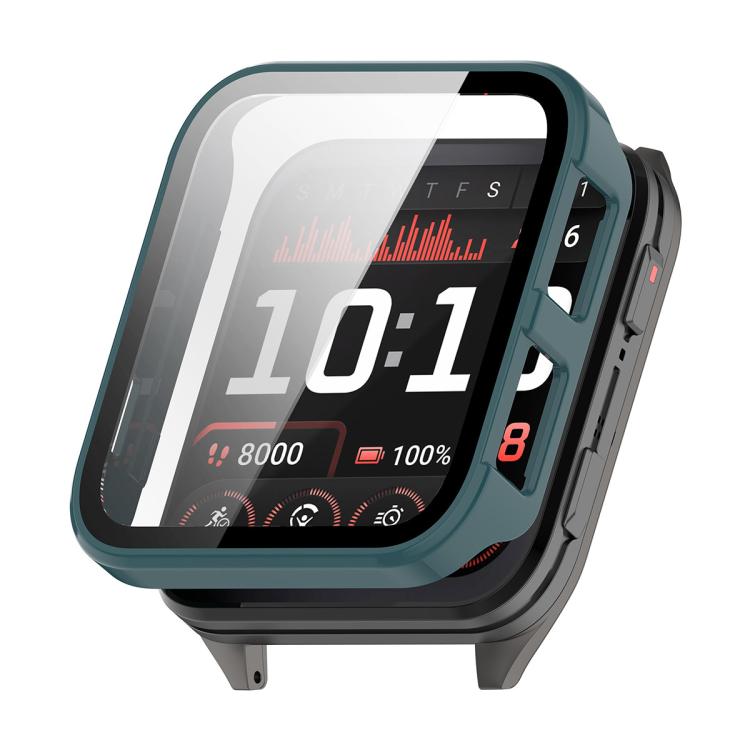 ENKAY Hat-Prince Full Coverage Tempered Glass Film Integrated PC Watch Cover, For Garmin Venu X1, For Garmin Active 5, For Garmin Venu 3S, For Garmin Venu 3
