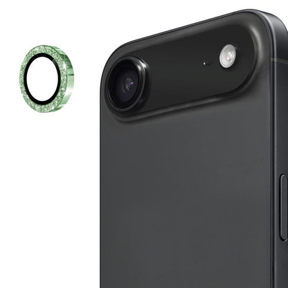 ENKAY Hat-Prince Glitter Rear Lens Aluminium Alloy Tempered Glass Film, For iPhone 17 Pro / 17 Pro Max, For iPhone 17, For iPhone 17 Air, For iPhone 15 Pro / 15 Pro Max, For iPhone 15 / 15 Plus