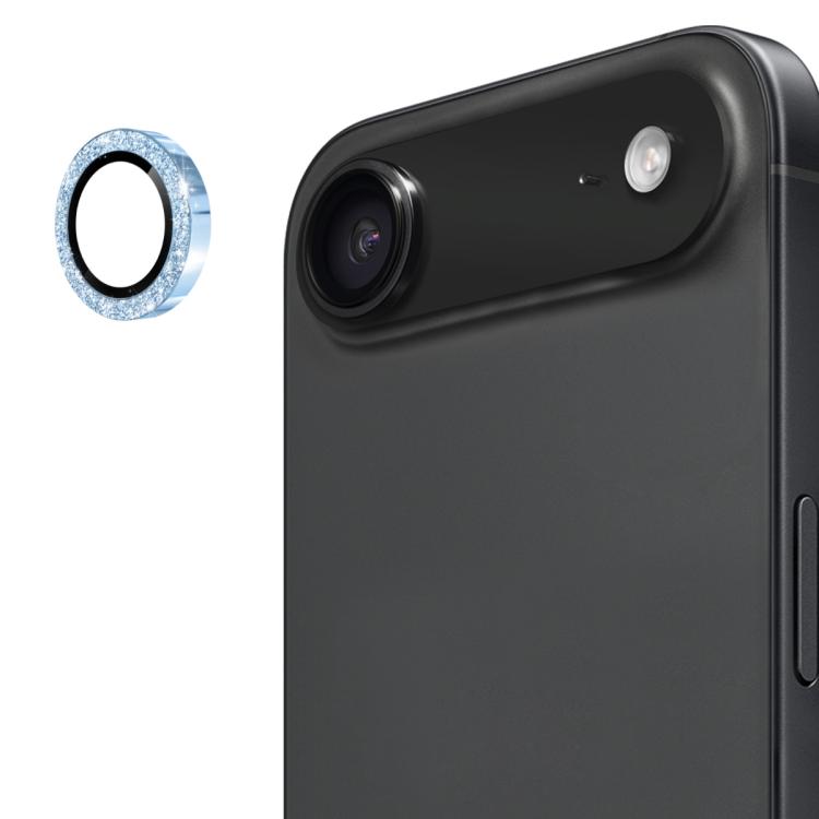 ENKAY Hat-Prince Glitter Rear Lens Aluminium Alloy Tempered Glass Film, For iPhone 17 Pro / 17 Pro Max, For iPhone 17, For iPhone 17 Air, For iPhone 15 Pro / 15 Pro Max, For iPhone 15 / 15 Plus