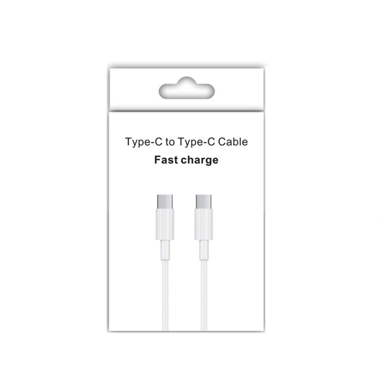 XJ-97 60W 3A USB-C / Type-C to Type-C Fast Charging Data Cable, 0.3m, 0.5m, 1m, 2m