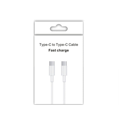 XJ-97 60W 3A USB-C / Type-C to Type-C Fast Charging Data Cable, 0.3m, 0.5m, 1m, 2m