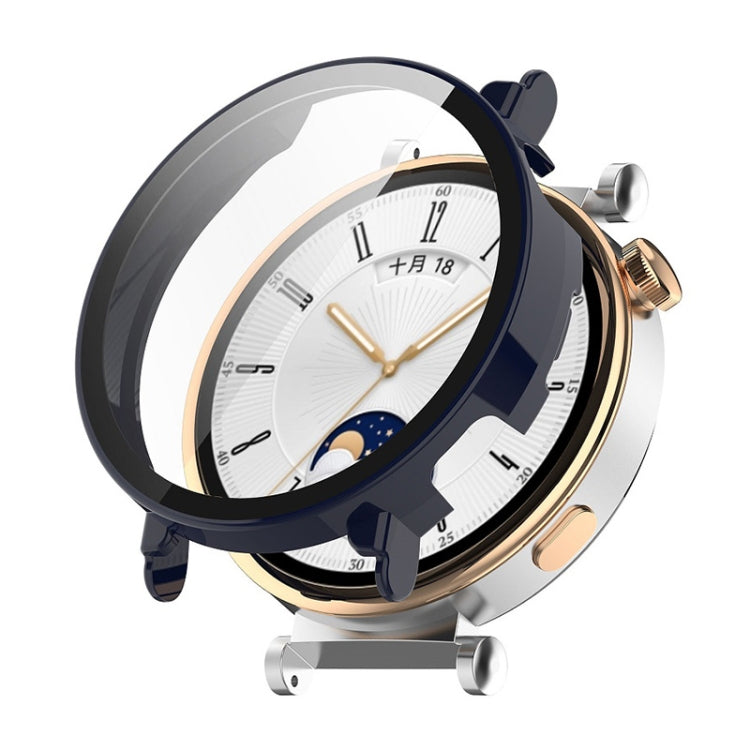 ENKAY Hat-Prince Full Coverage PC + Tempered Film Integrated Watch Protective Case, For Huawei Watch GT 4 46mm, For Huawei Watch GT 4 41mm