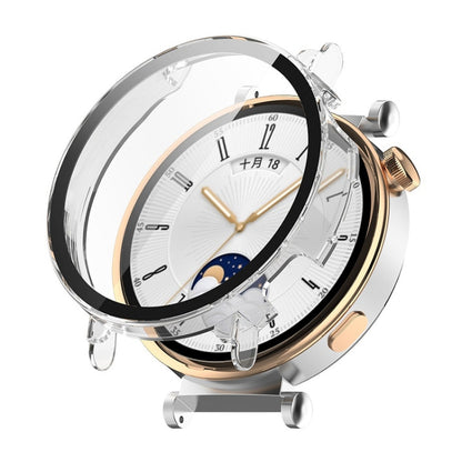 ENKAY Hat-Prince Full Coverage PC + Tempered Film Integrated Watch Protective Case, For Huawei Watch GT 4 46mm, For Huawei Watch GT 4 41mm