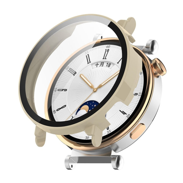 ENKAY Hat-Prince Full Coverage PC + Tempered Film Integrated Watch Protective Case, For Huawei Watch GT 4 46mm, For Huawei Watch GT 4 41mm