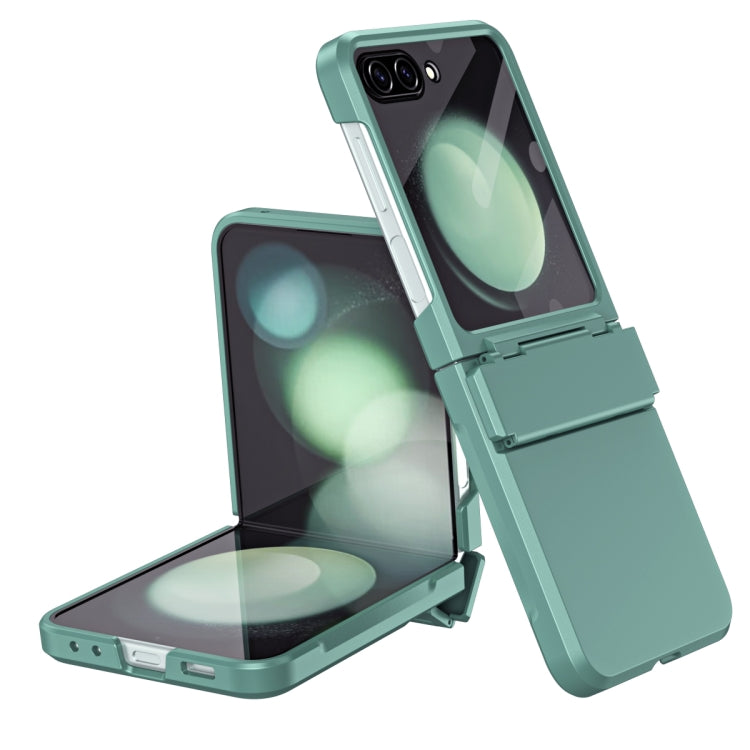 Diamond Case-film Integral Hinge Shockproof Phone Case, For Galaxy Z Flip8 5G, For Galaxy Z Flip7 FE / Flip6, For Galaxy Z Flip7 5G, For Galaxy Z Flip5 5G, For Galaxy Z Flip4, For Galaxy Z Flip3